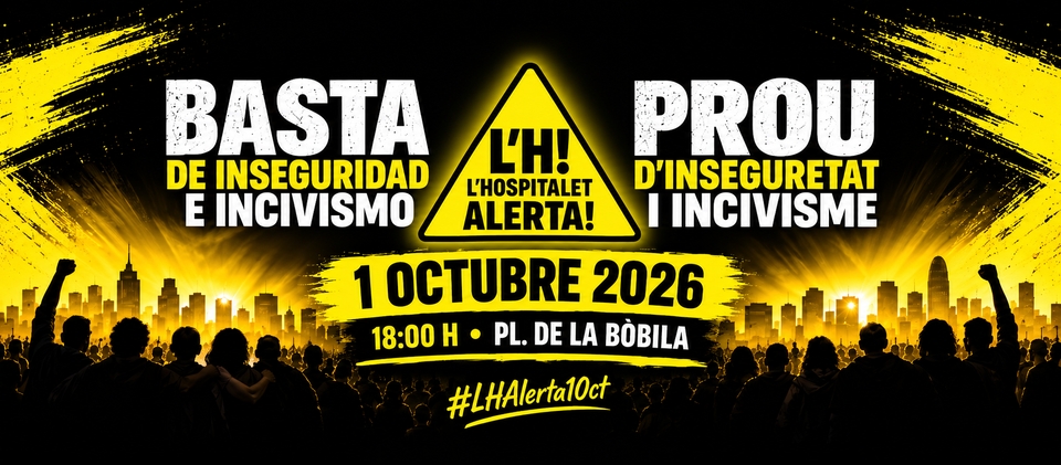 Protesta conta l'ncivisme i l'inseguretat